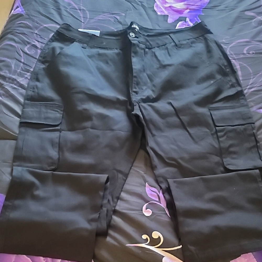 Men's Black Cargo Pants